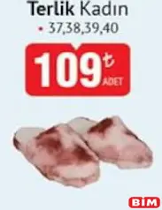 TERLİK KADIN fiyat ve kampanya bilgisi